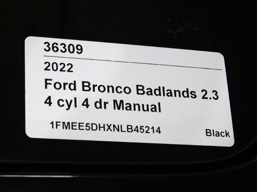 Ford Bronco Base 4-Door w/Advanced 2022