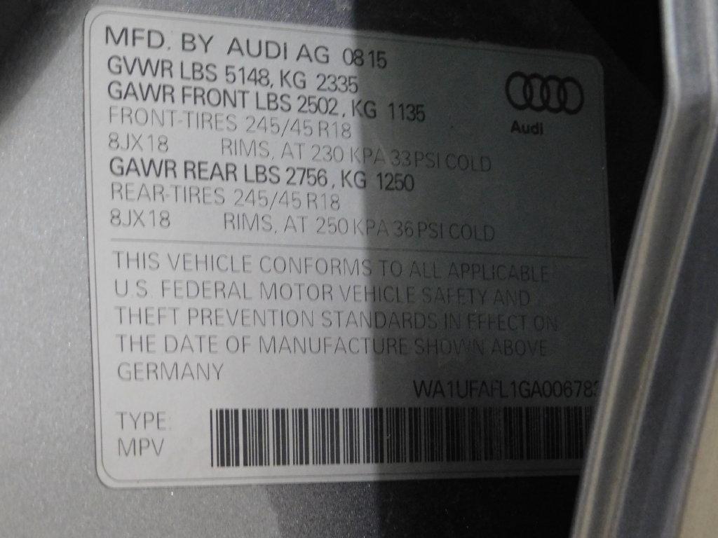 Audi allroad  2016