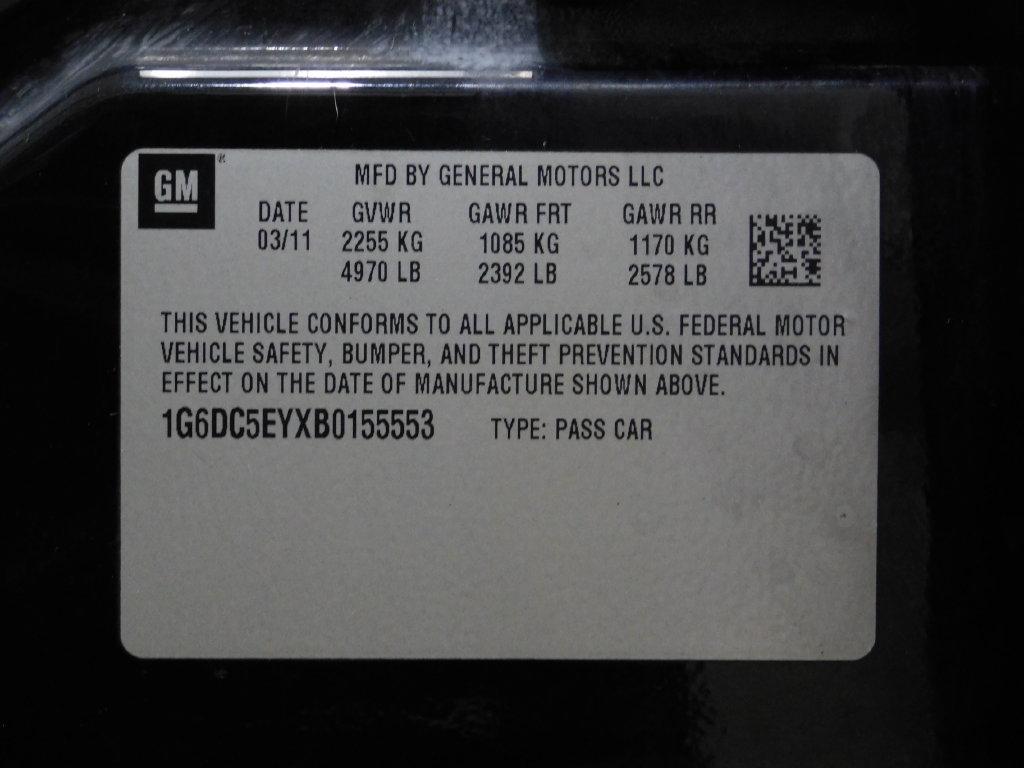Cadillac CTS 3.0L Base AWD 2011