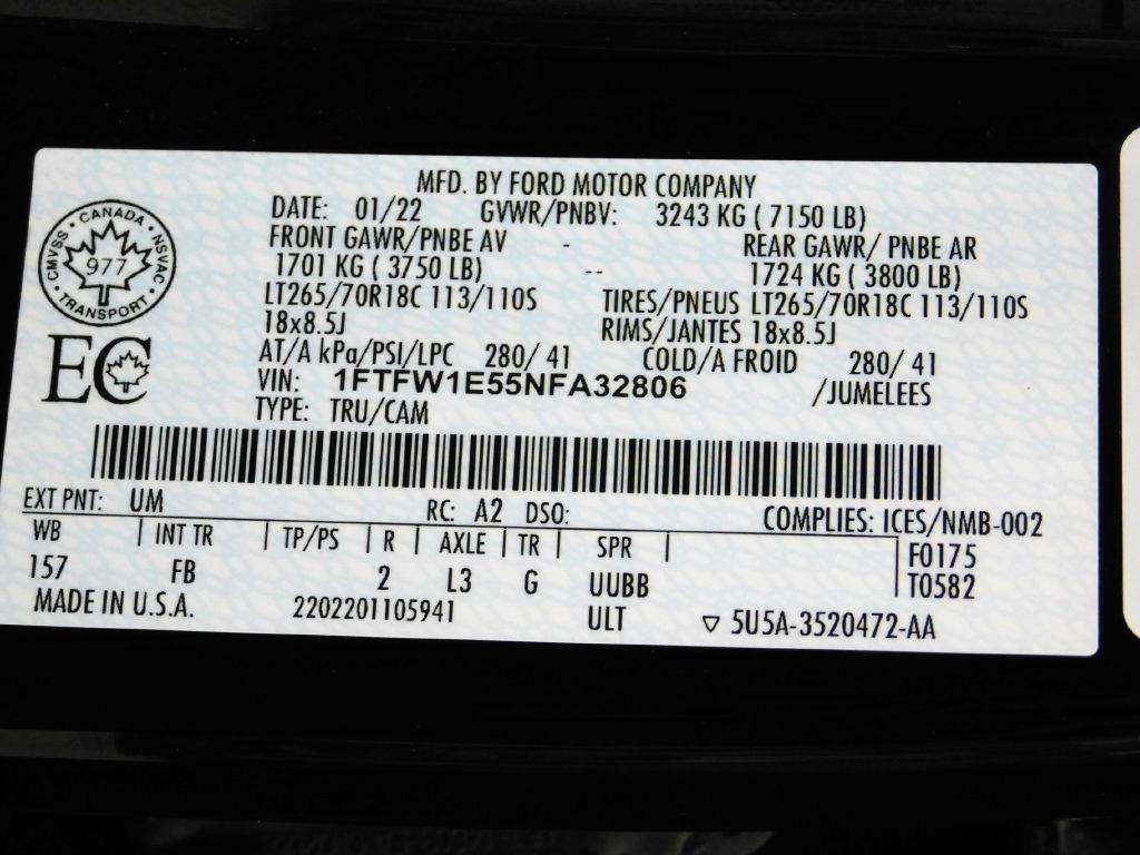 Ford F-150 XLT SuperCrew 5.5-ft. Bed 4WD 2022