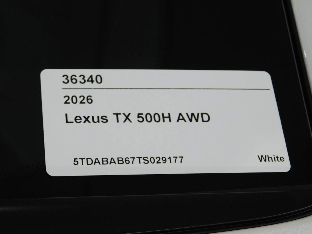 Lexus TX 500h F SPORT Luxury AWD 2026