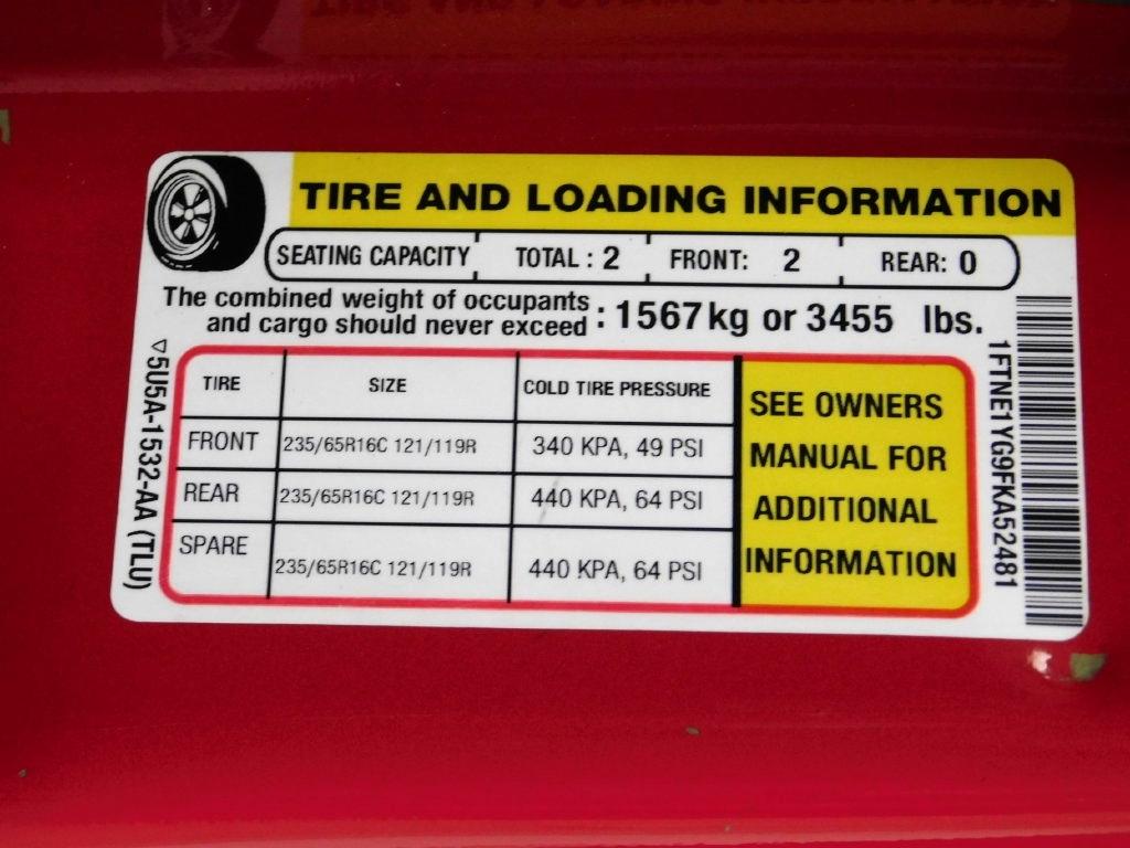 Ford Transit 150 Van Low Roof w/Sliding Pass. 130-in. WB 2015