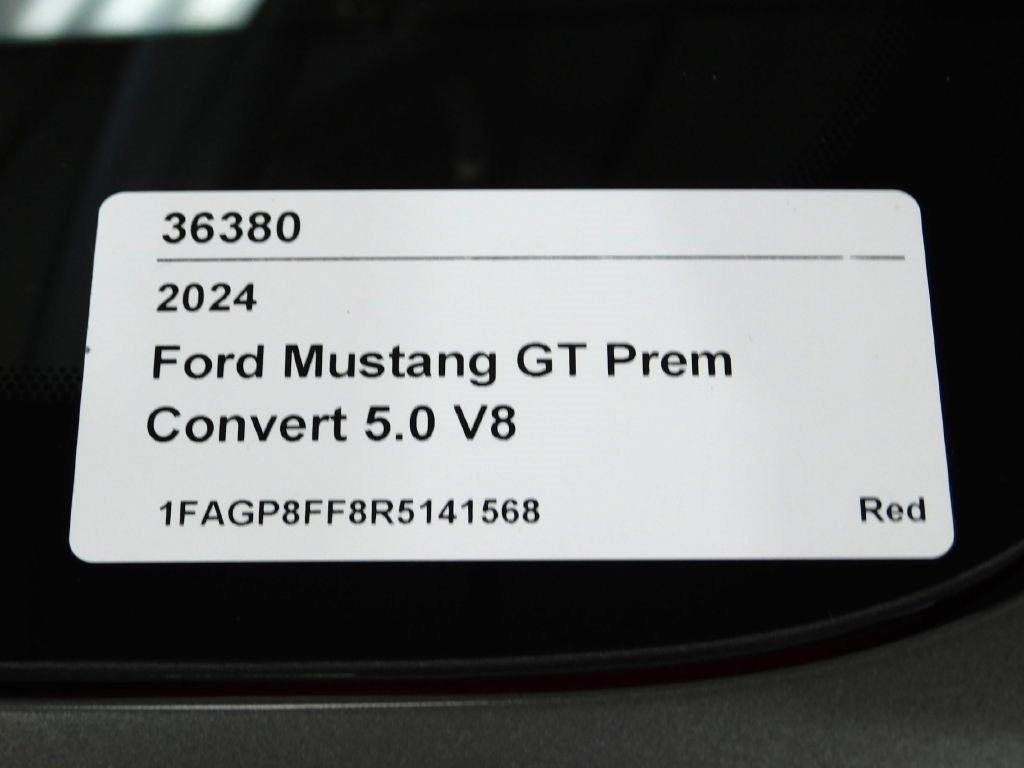 Ford Mustang GT Premium Convertible 2024