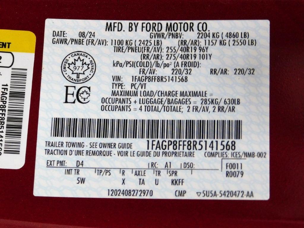 Ford Mustang GT Premium Convertible 2024