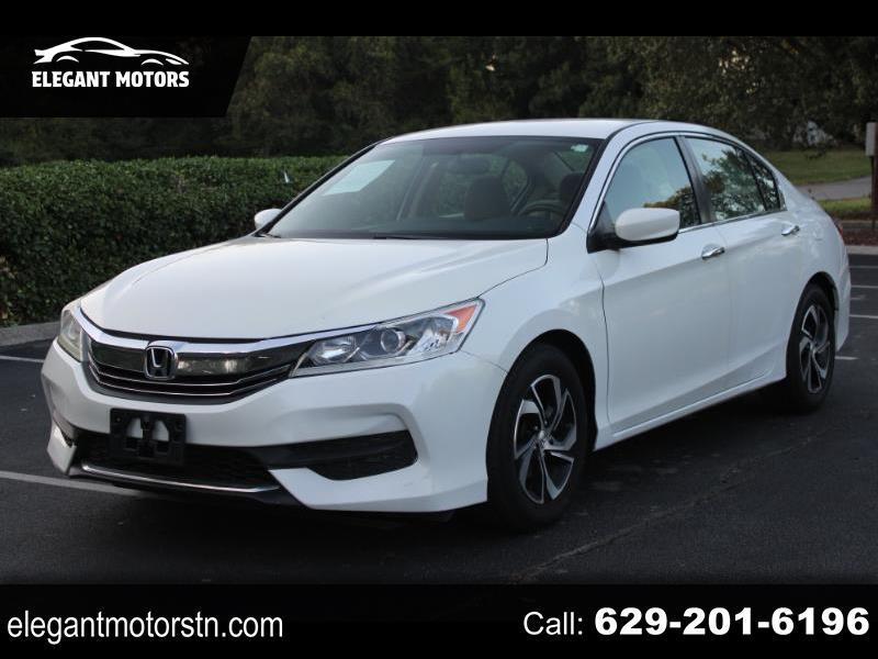Honda Accord LX Sedan CVT 2017
