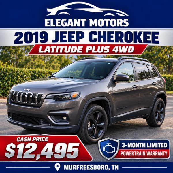 Jeep Cherokee Latitude Plus 4WD 2019