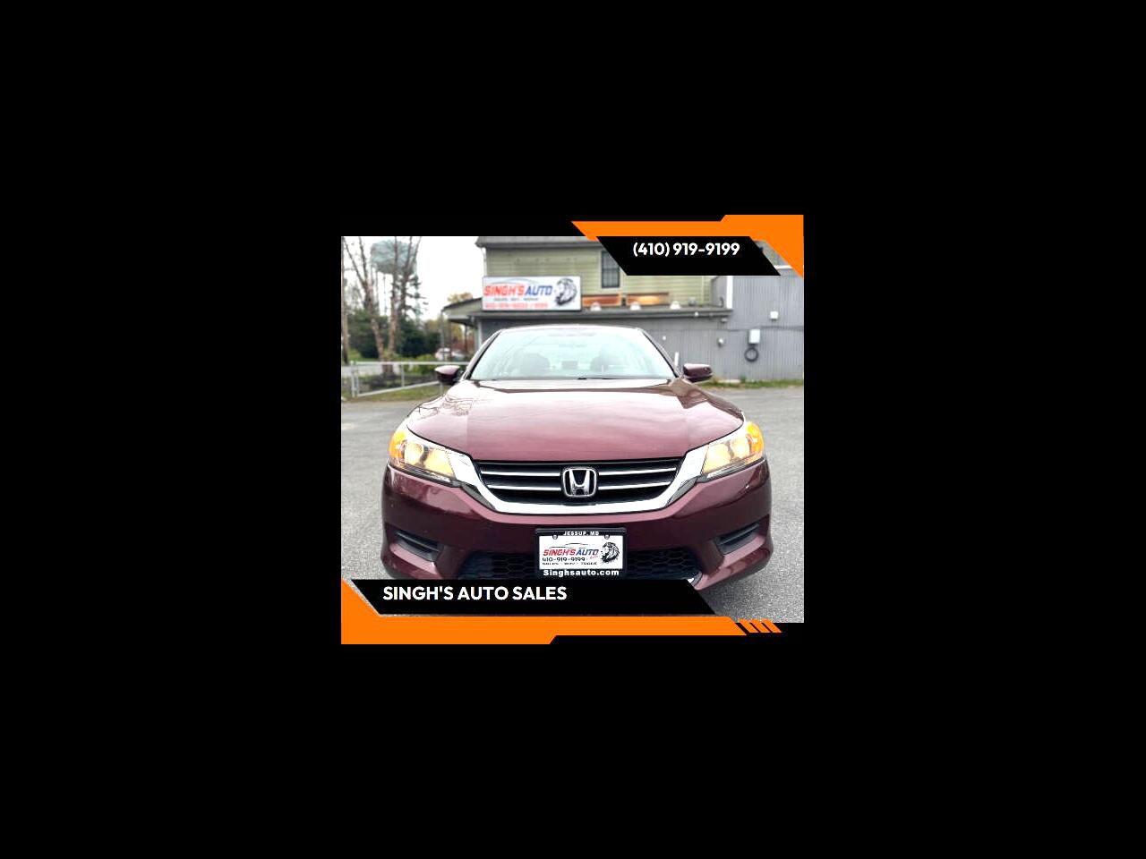 2014 Honda Accord LX Sedan CVT