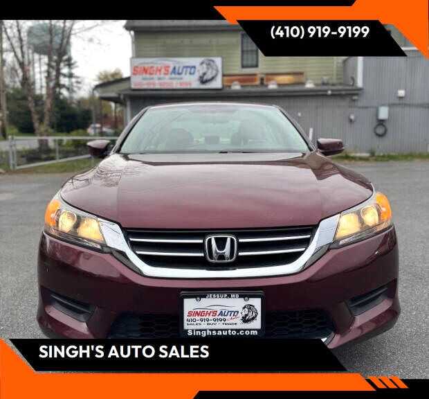 Honda Accord LX Sedan CVT 2014