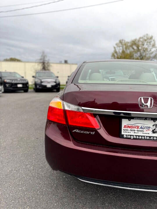 Honda Accord LX Sedan CVT 2014