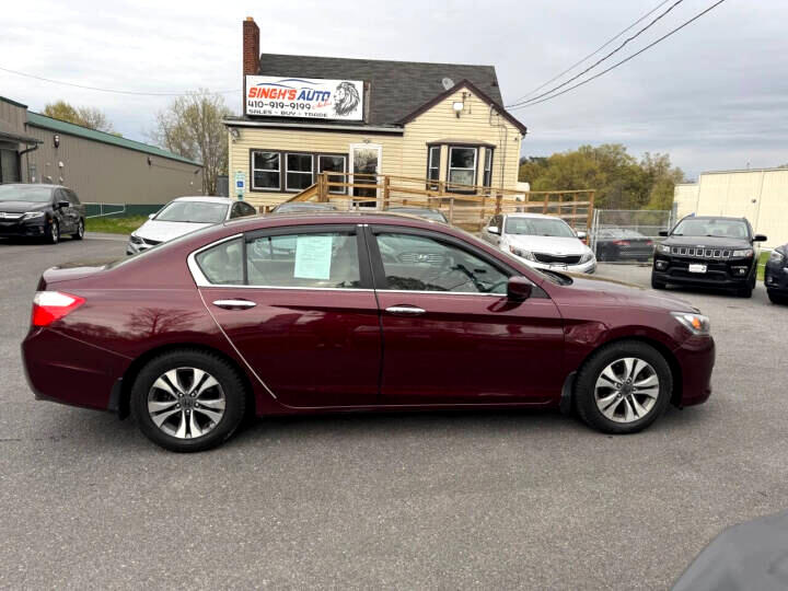 Honda Accord LX Sedan CVT 2014