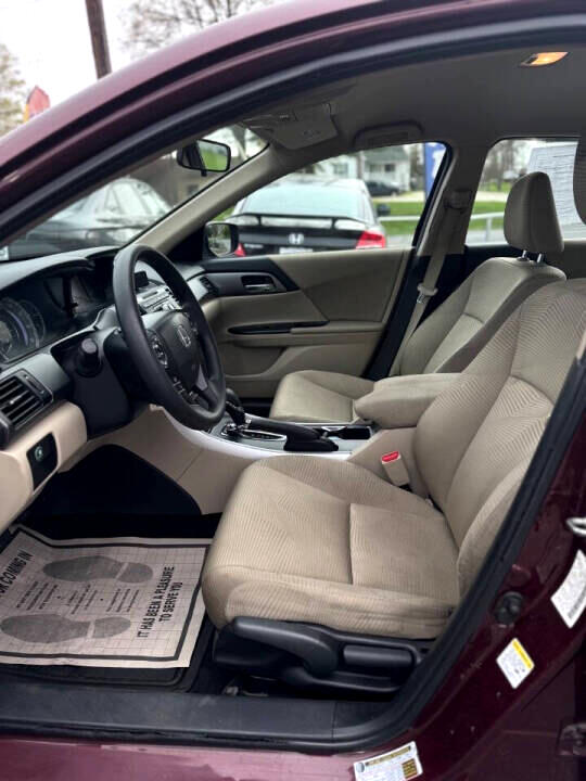Honda Accord LX Sedan CVT 2014