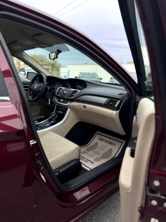 Honda Accord LX Sedan CVT 2014