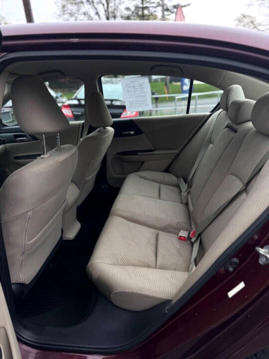 Honda Accord LX Sedan CVT 2014