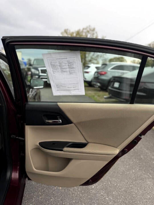 Honda Accord LX Sedan CVT 2014