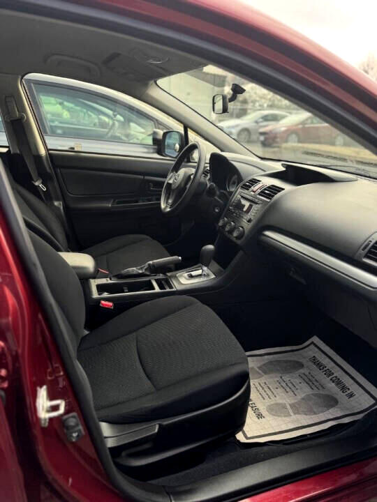 Subaru Impreza Base 4-Door 2012