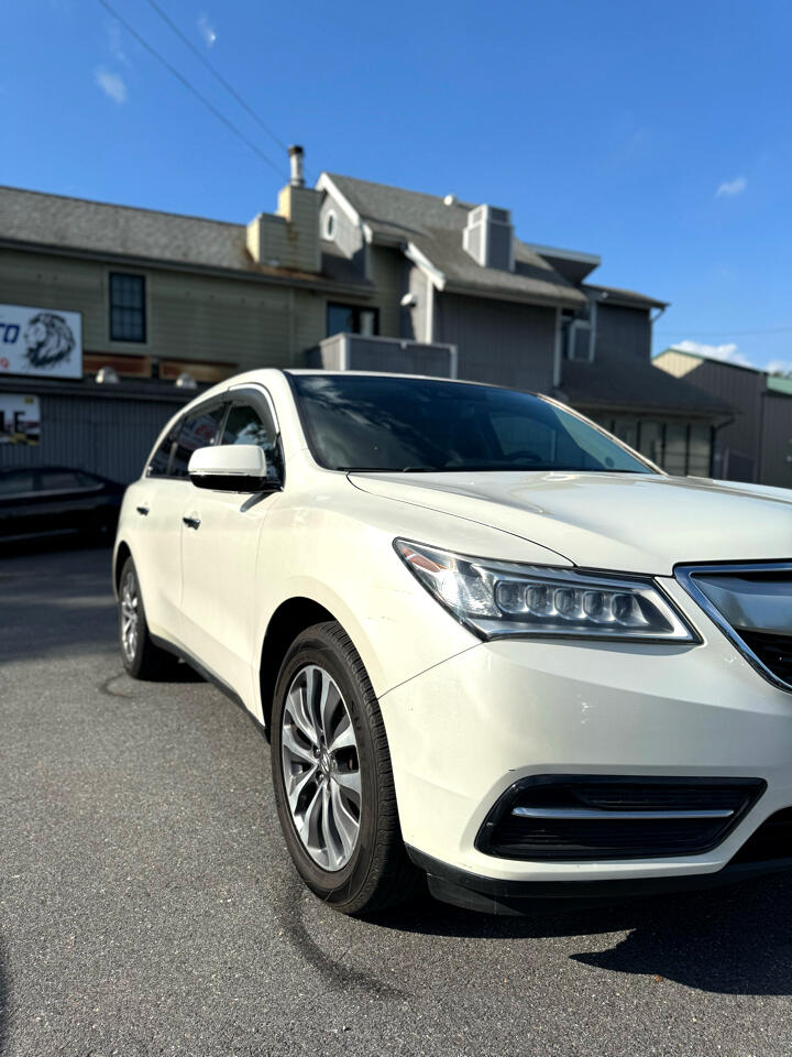 Acura MDX SH-AWD 9-Spd AT w/Tech Package 2016