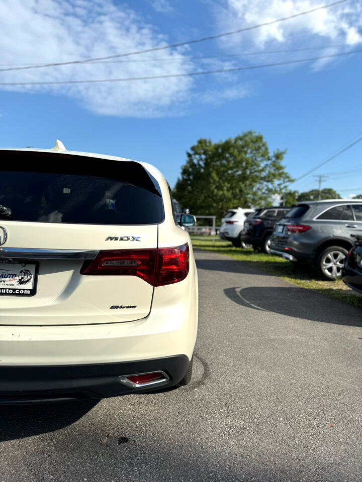 Acura MDX SH-AWD 9-Spd AT w/Tech Package 2016