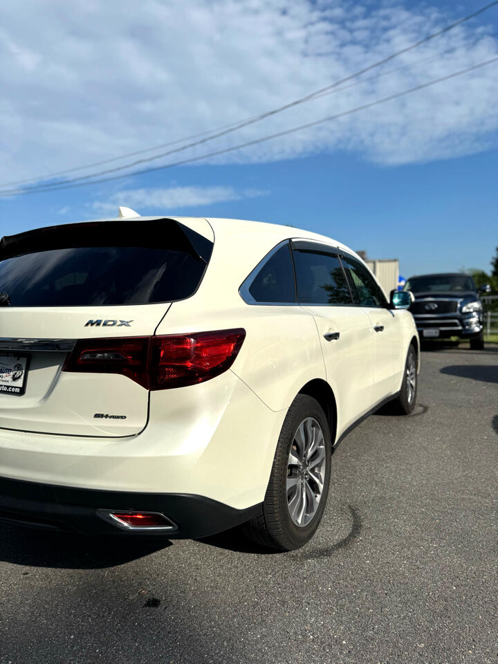 Acura MDX SH-AWD 9-Spd AT w/Tech Package 2016