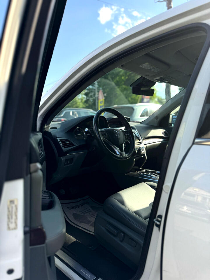 Acura MDX SH-AWD 9-Spd AT w/Tech Package 2016