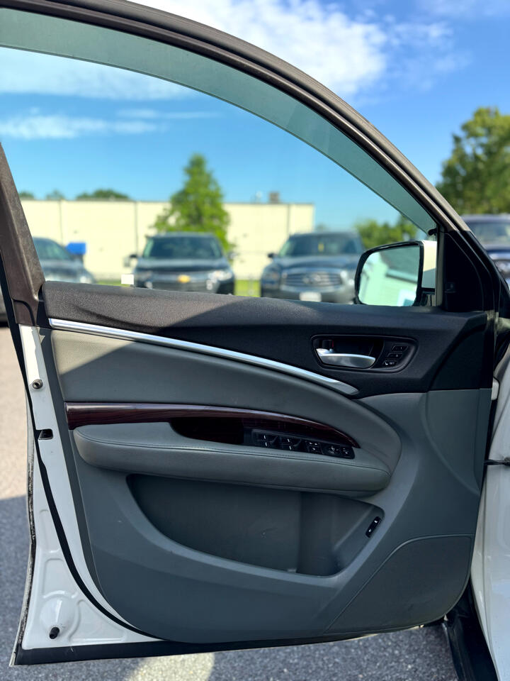 Acura MDX SH-AWD 9-Spd AT w/Tech Package 2016