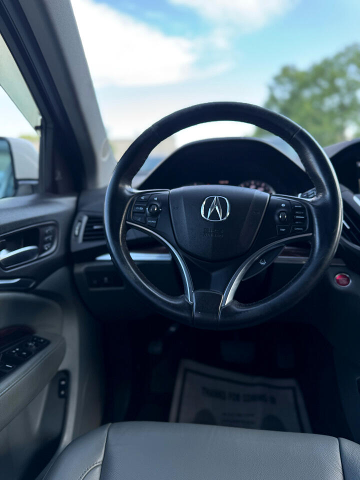 Acura MDX SH-AWD 9-Spd AT w/Tech Package 2016