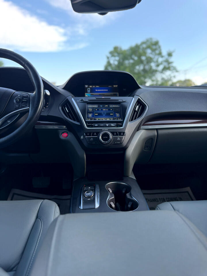 Acura MDX SH-AWD 9-Spd AT w/Tech Package 2016