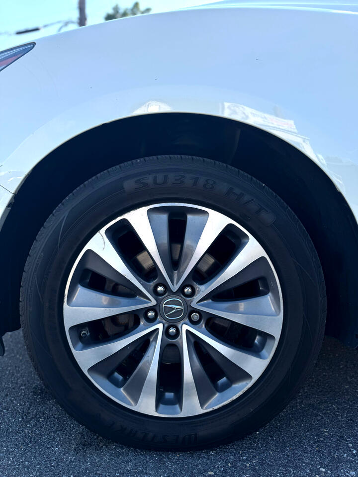 Acura MDX SH-AWD 9-Spd AT w/Tech Package 2016