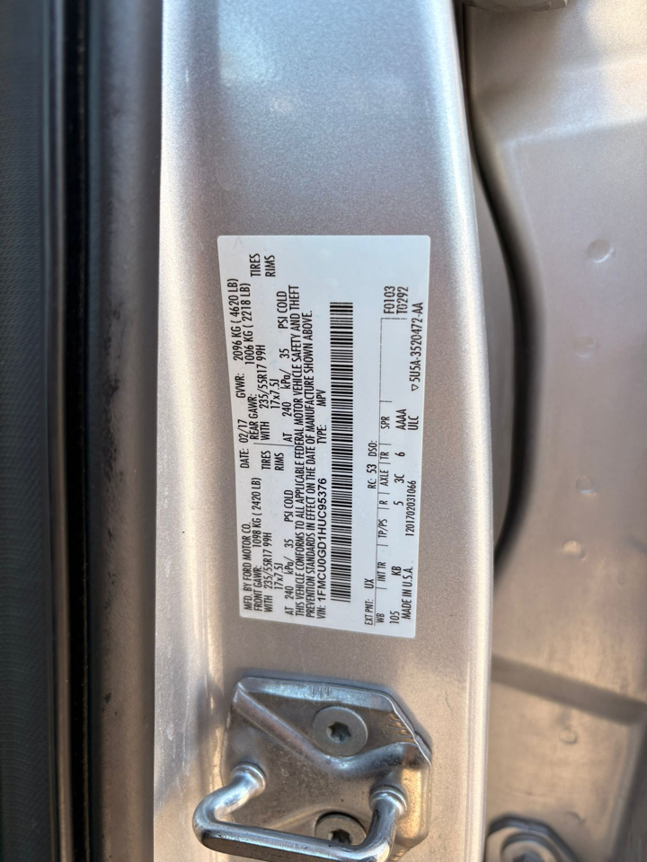 Ford Escape SE FWD 2017