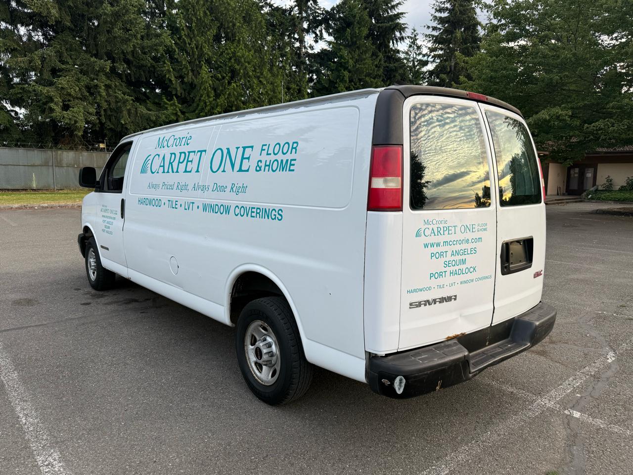 GMC Savana G2500 Extended Cargo 2003