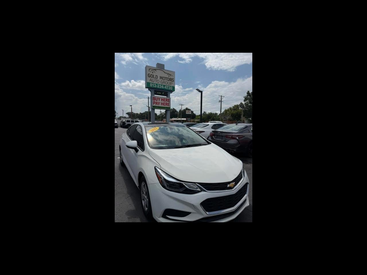 2017 Chevrolet Cruze 4dr Sdn 1.4L LS w/1SB
