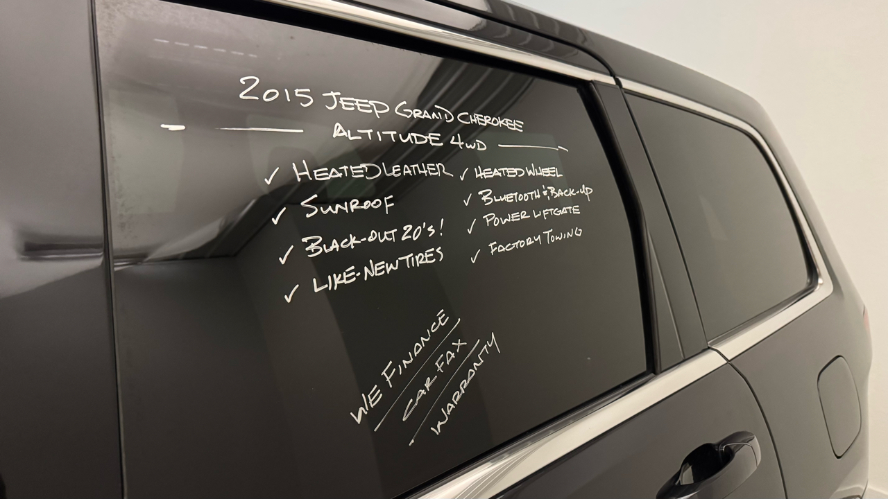 Jeep Grand Cherokee Altitude 4x4 2015