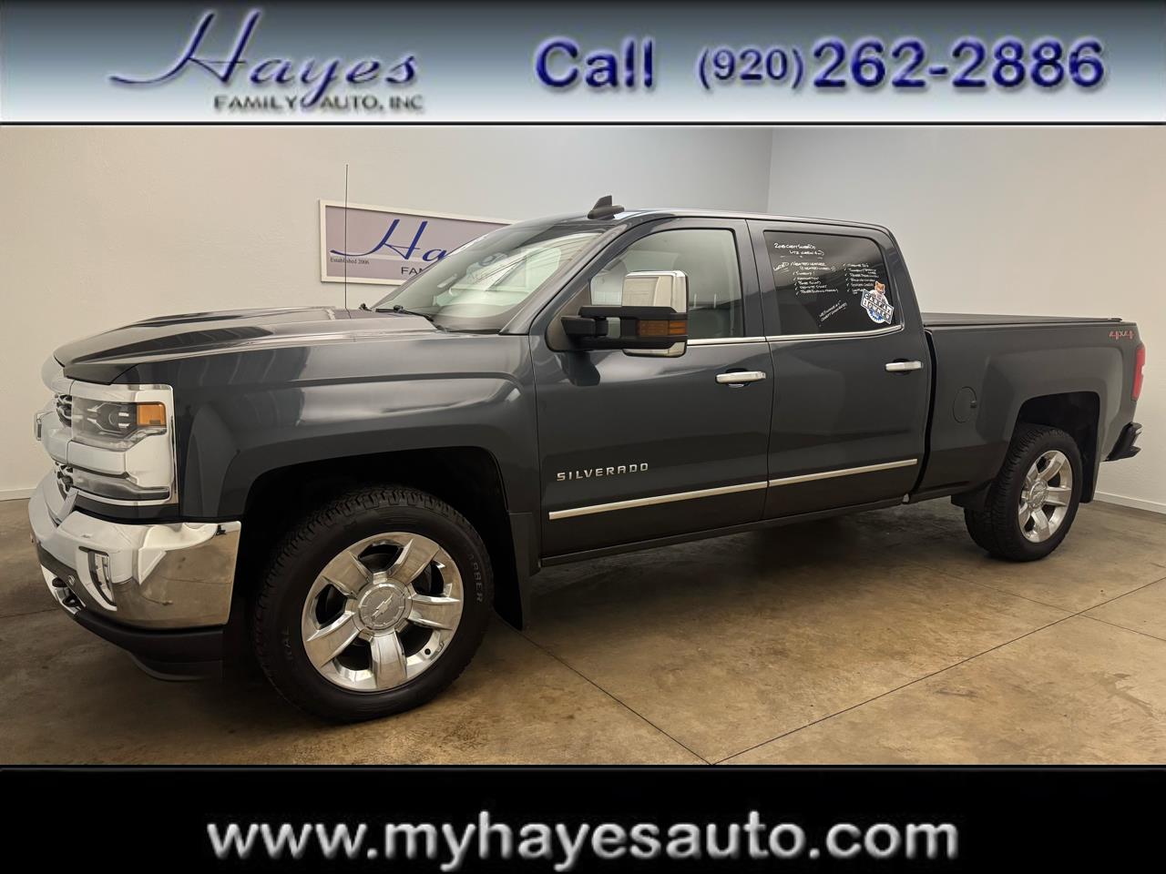 2018 Chevrolet Silverado 1500 LTZ Crew Cab 4WD