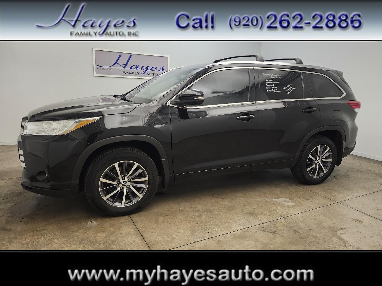 Toyota Highlander XLE AWD V6 2017