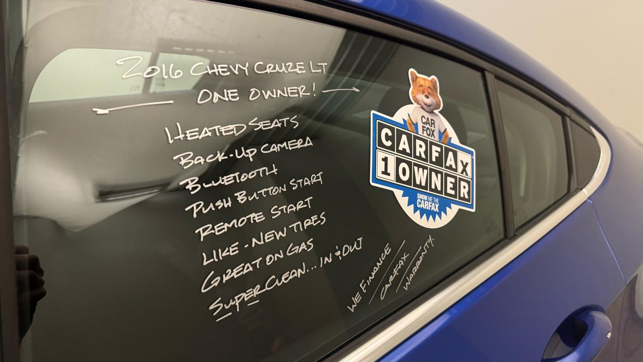 Chevrolet Cruze LT Auto 2016