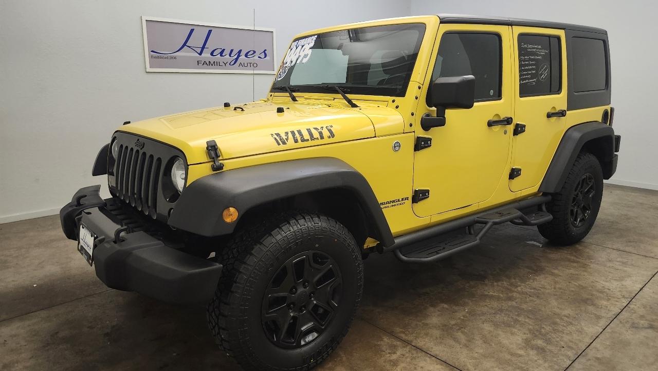 Jeep Wrangler Unlimited Willys 4x4 2015
