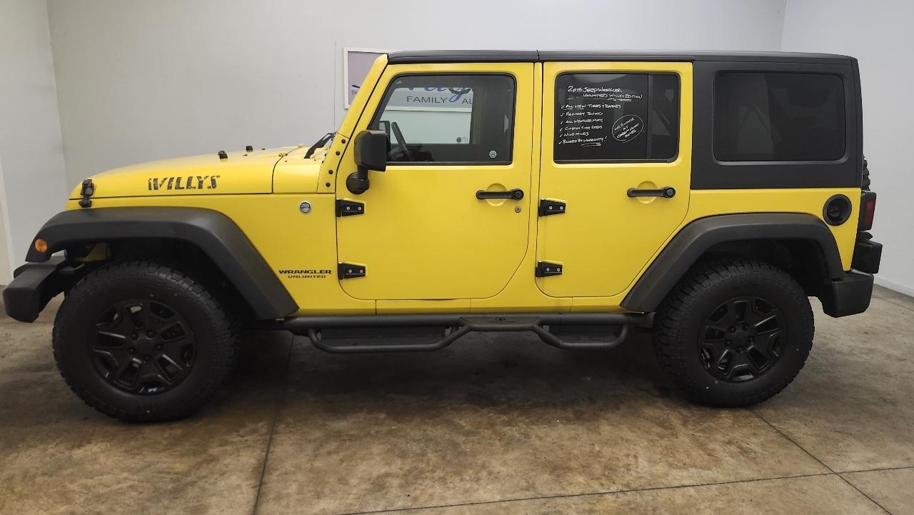 Jeep Wrangler Unlimited Willys 4x4 2015