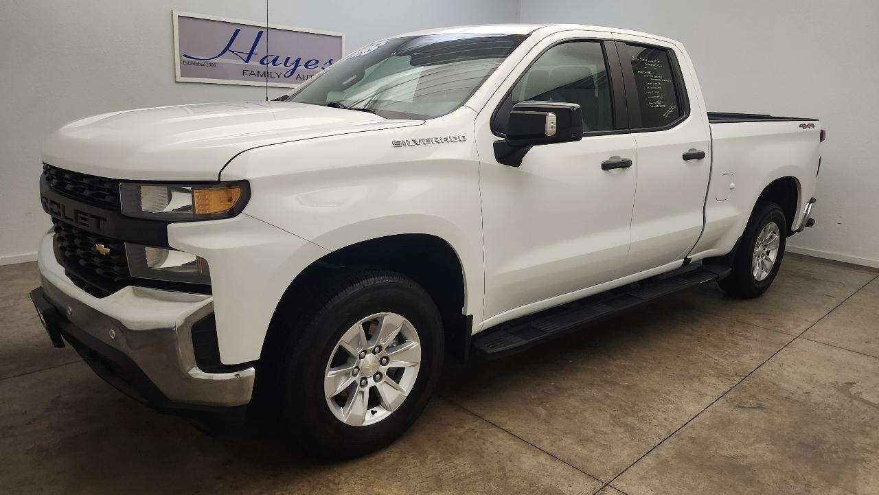 Chevrolet Silverado 1500 4WD Double Cab 143.5" Work Truck 2020