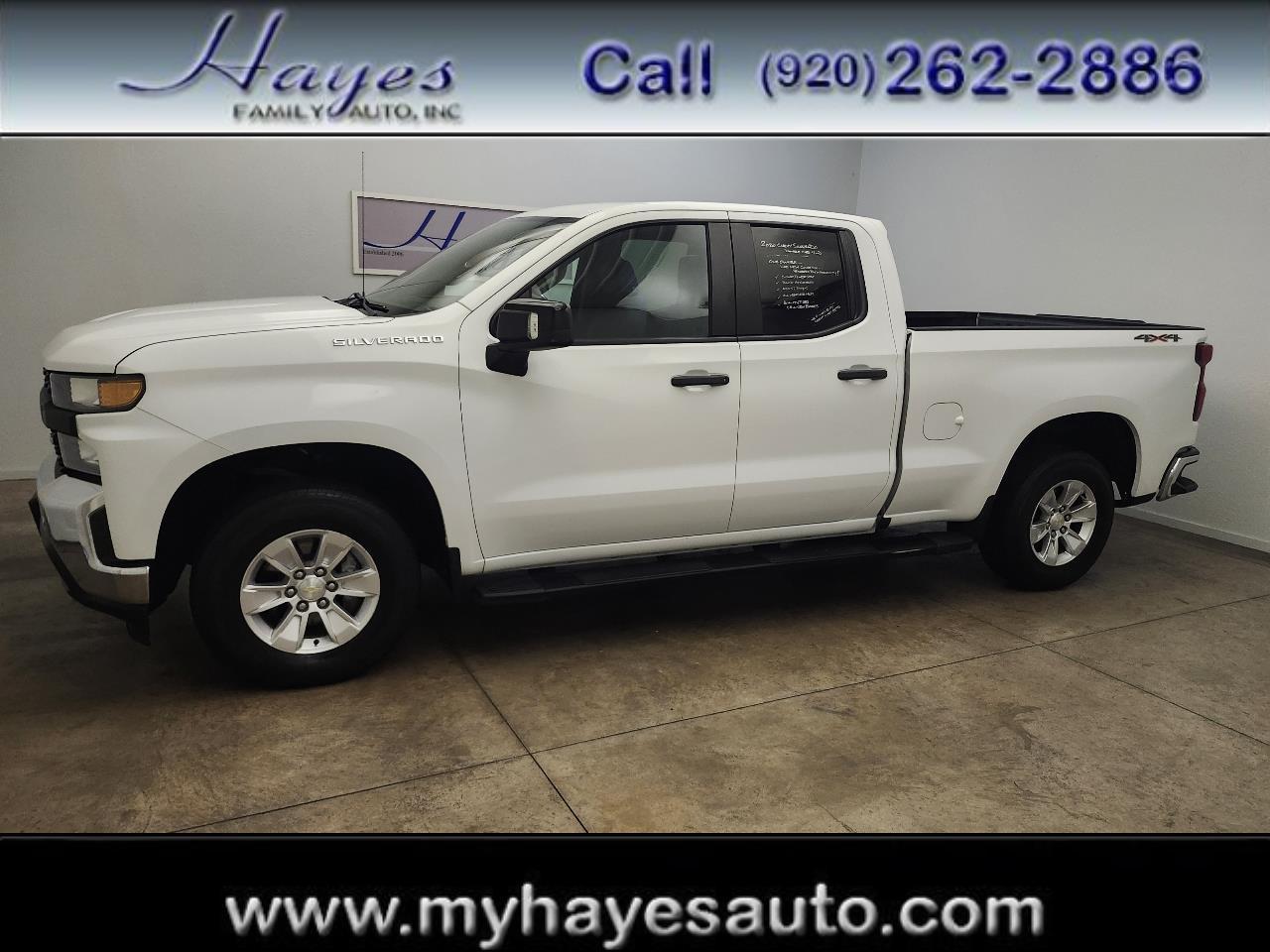 Chevrolet Silverado 1500 4WD Double Cab 143.5" Work Truck 2020