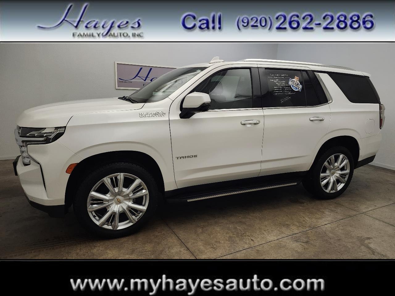 Chevrolet Tahoe High Country 4WD 2022