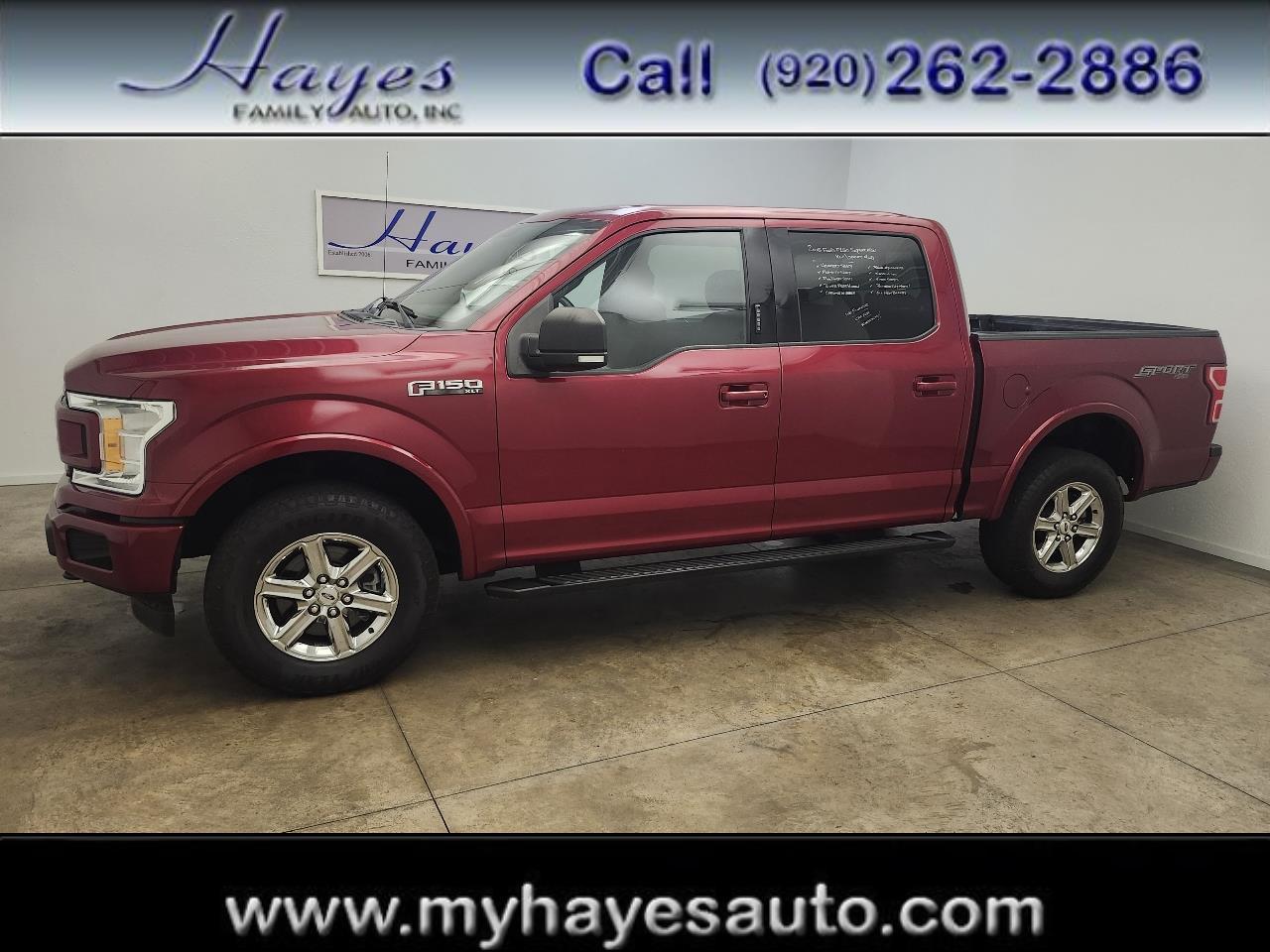 Ford F-150 4WD SuperCrew 139" XLT 2018