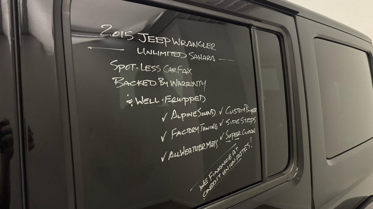 Jeep Wrangler Unlimited Sahara 4WD 2015