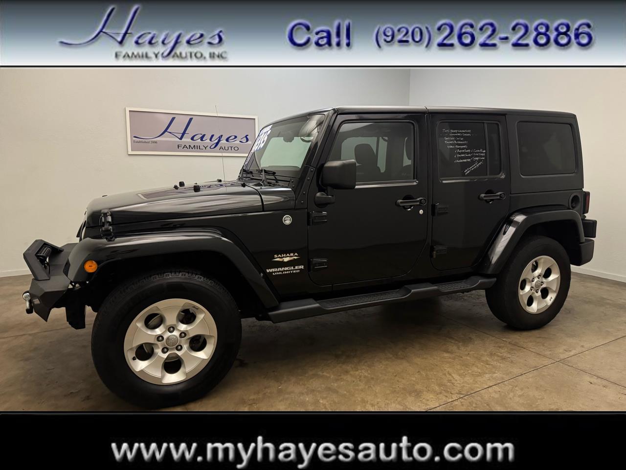 Jeep Wrangler Unlimited Sahara 4WD 2015