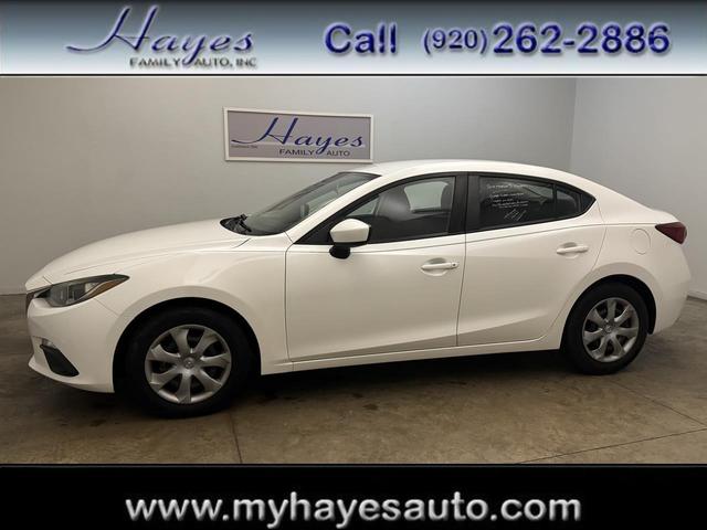 White 2014 Mazda MAZDA3 Sedan Front-Wheel Drive Automatic