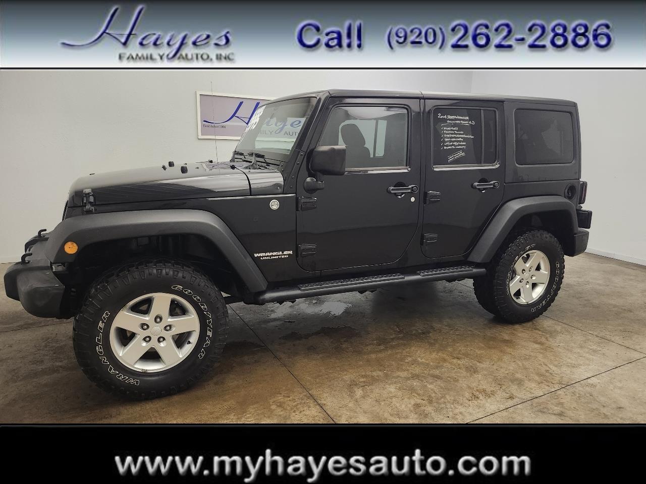 Jeep Wrangler Unlimited Sport 4WD 2014