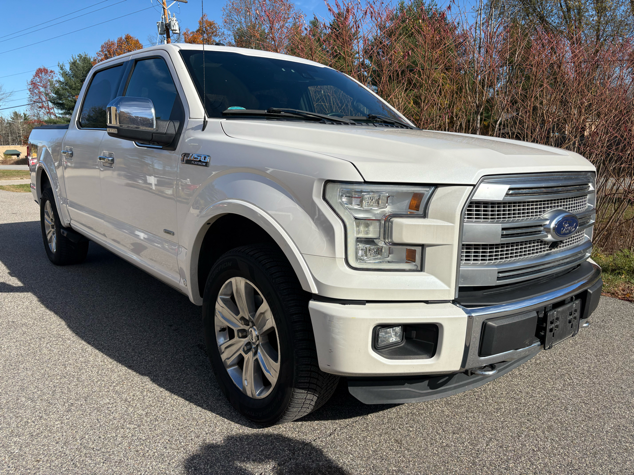 2015 Ford F-150 Platinum 4WD SuperCrew 6.5' Box