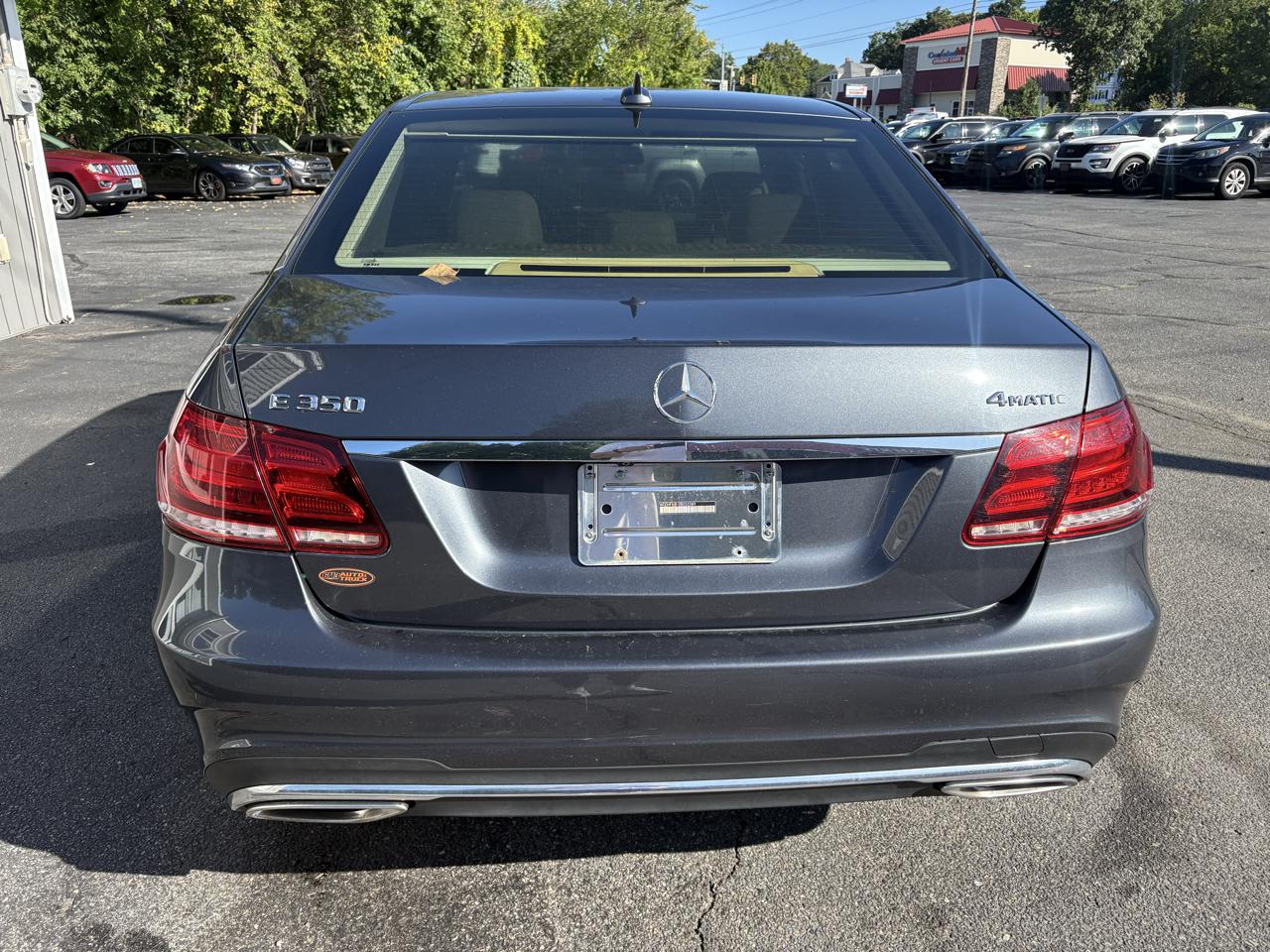Mercedes-Benz E-Class E350 4MATIC Sedan 2014