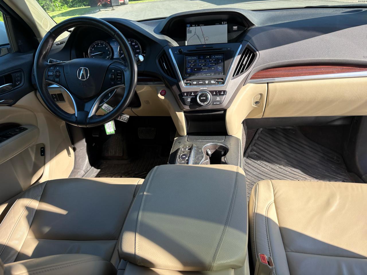 Acura MDX SH-AWD 9-Spd AT w/Tech Package 2016