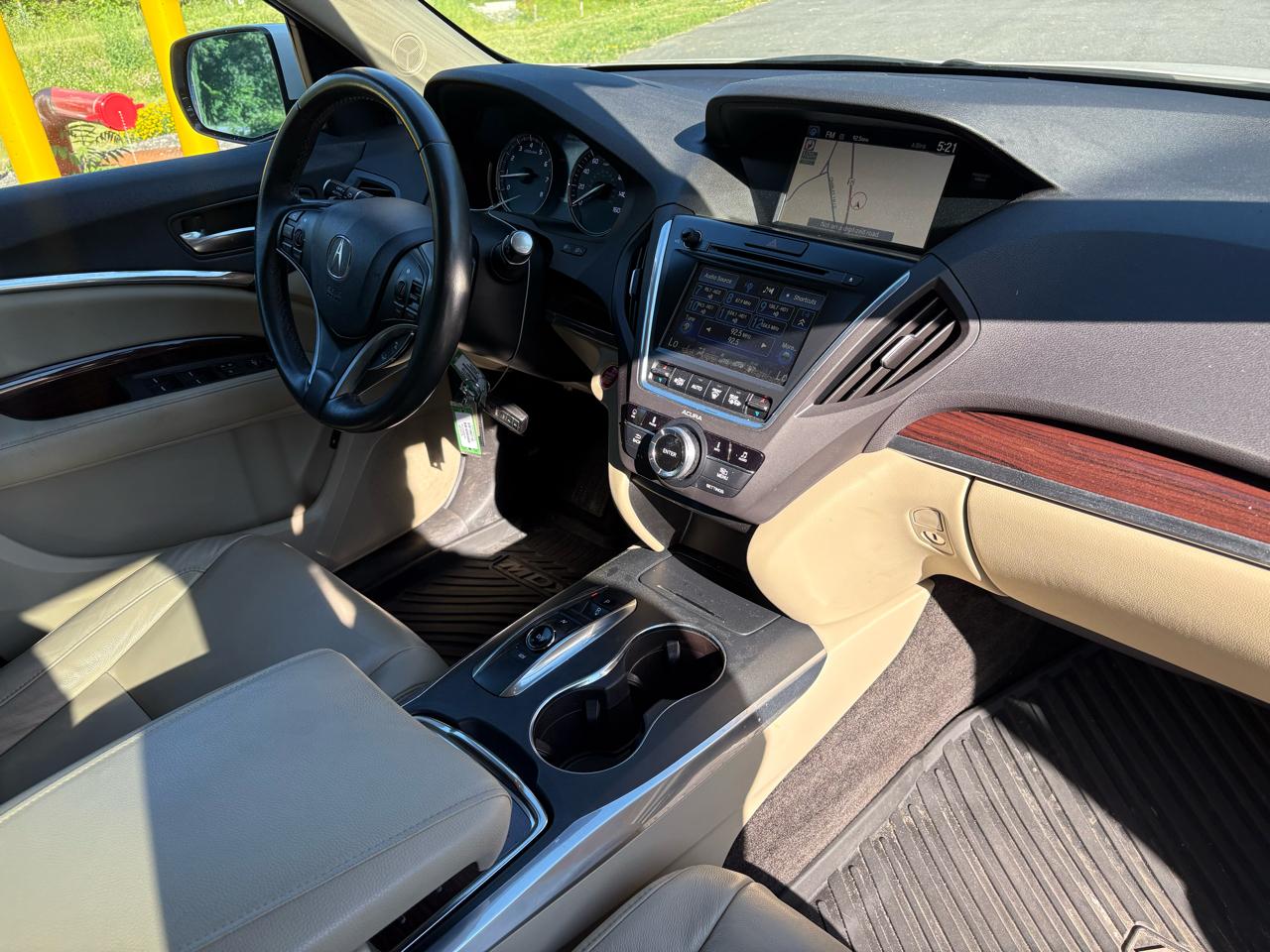 Acura MDX SH-AWD 9-Spd AT w/Tech Package 2016