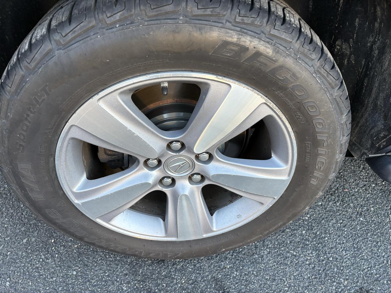 Acura MDX 6-Spd AT w/Tech Package 2012
