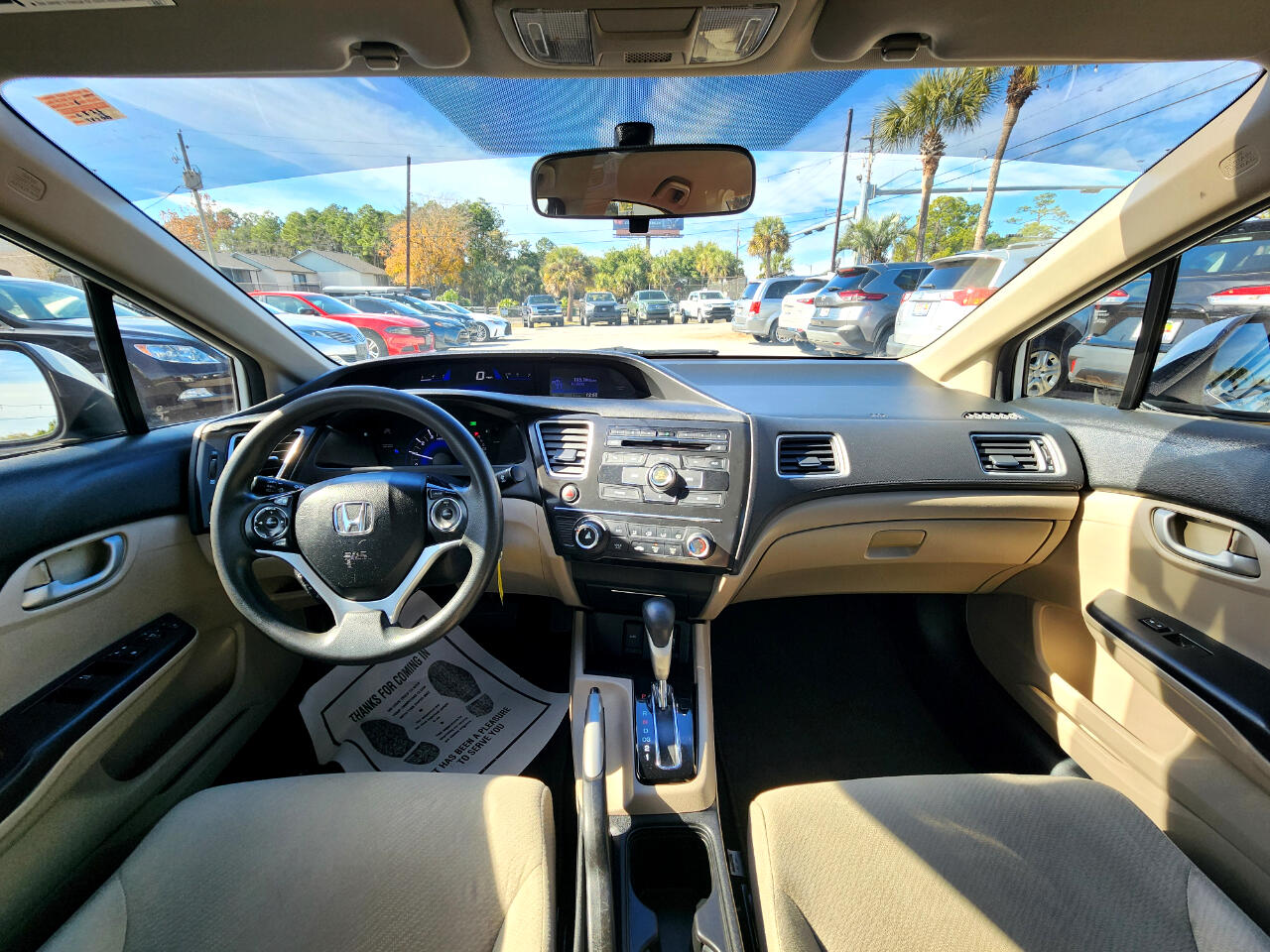 Honda Civic Sdn 4dr Auto LX 2013